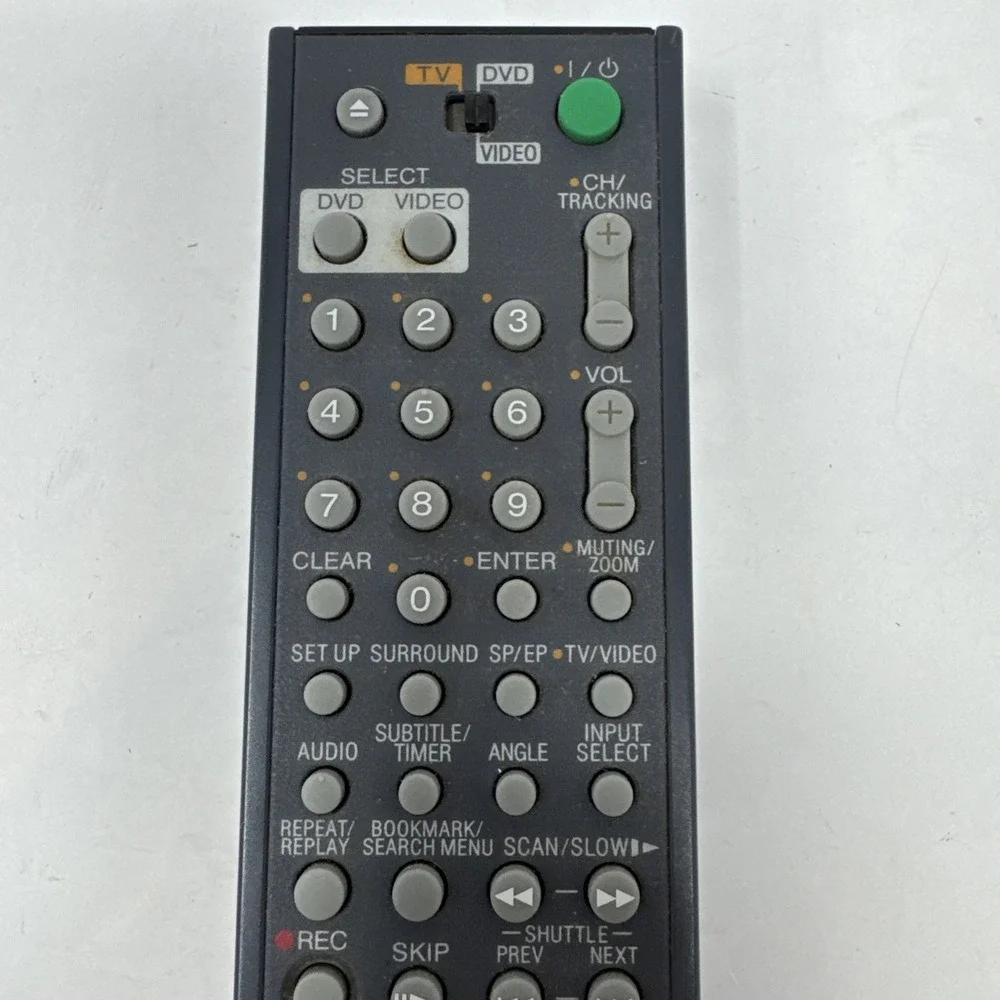 Genuine‎ Sony RMT-V501 Remote Control DVD VCR Combo SLV-D100 SLV-D300 SLV-D300P